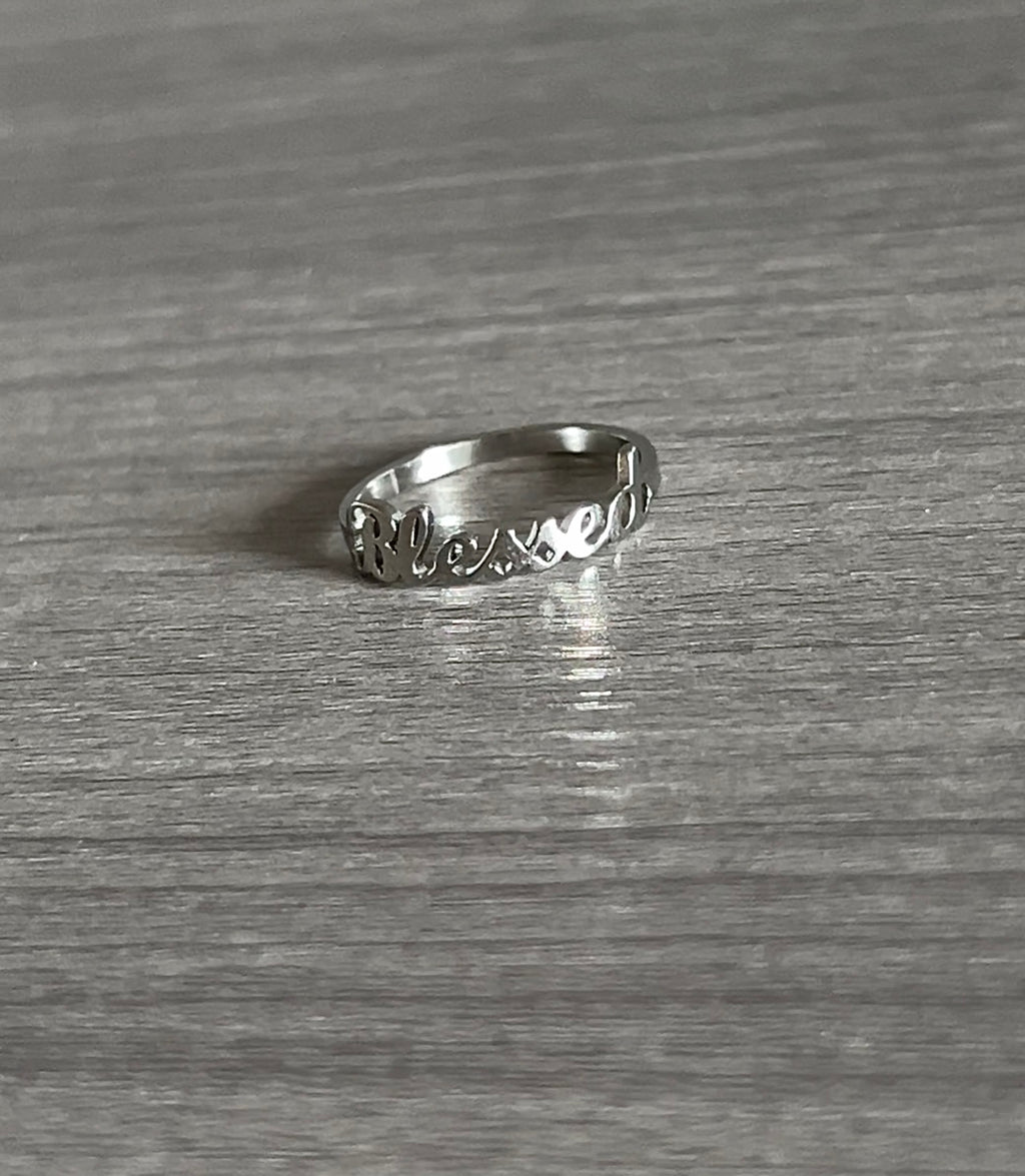 “Blessed” Ring🎃🎀