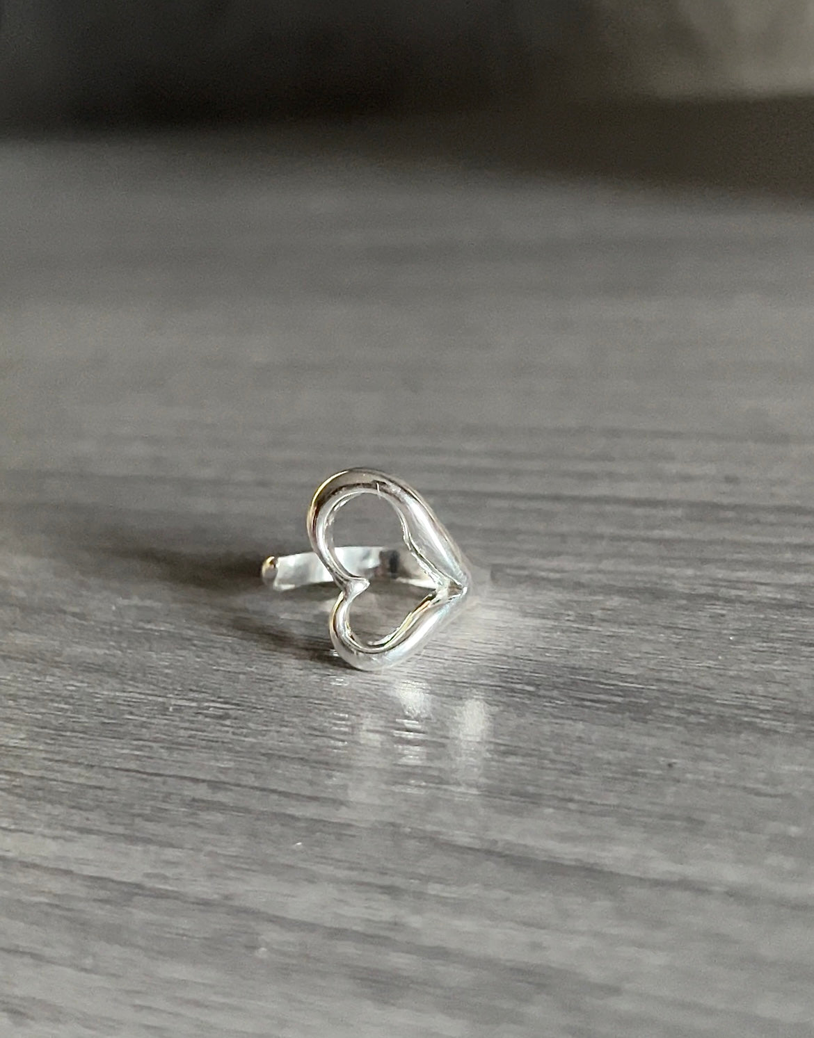 925 Adjustable Heart Ring 🚨50% off Black Friday Sale🚨🍂