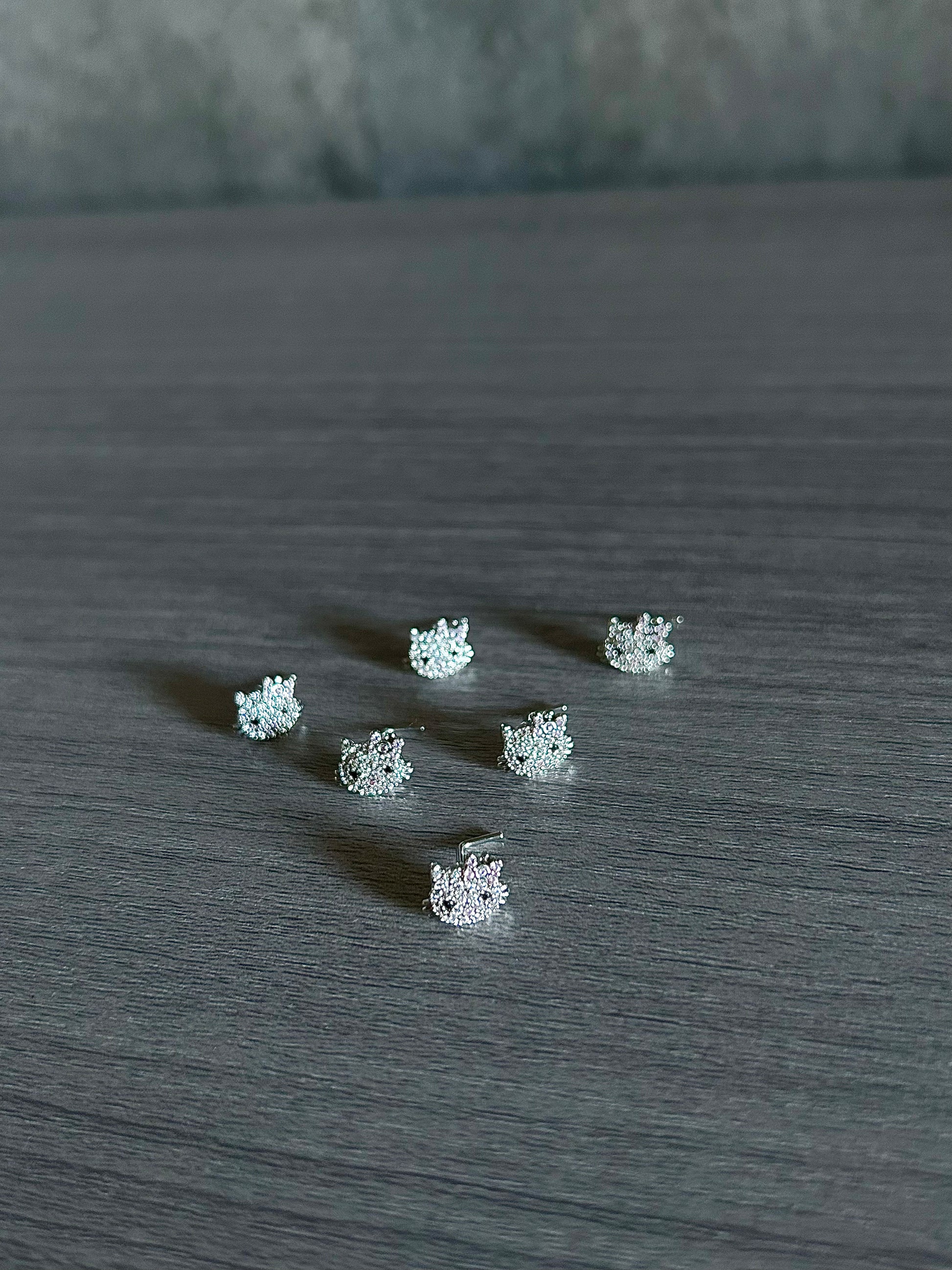 S. Steel HK Nose Stud🎃🎀