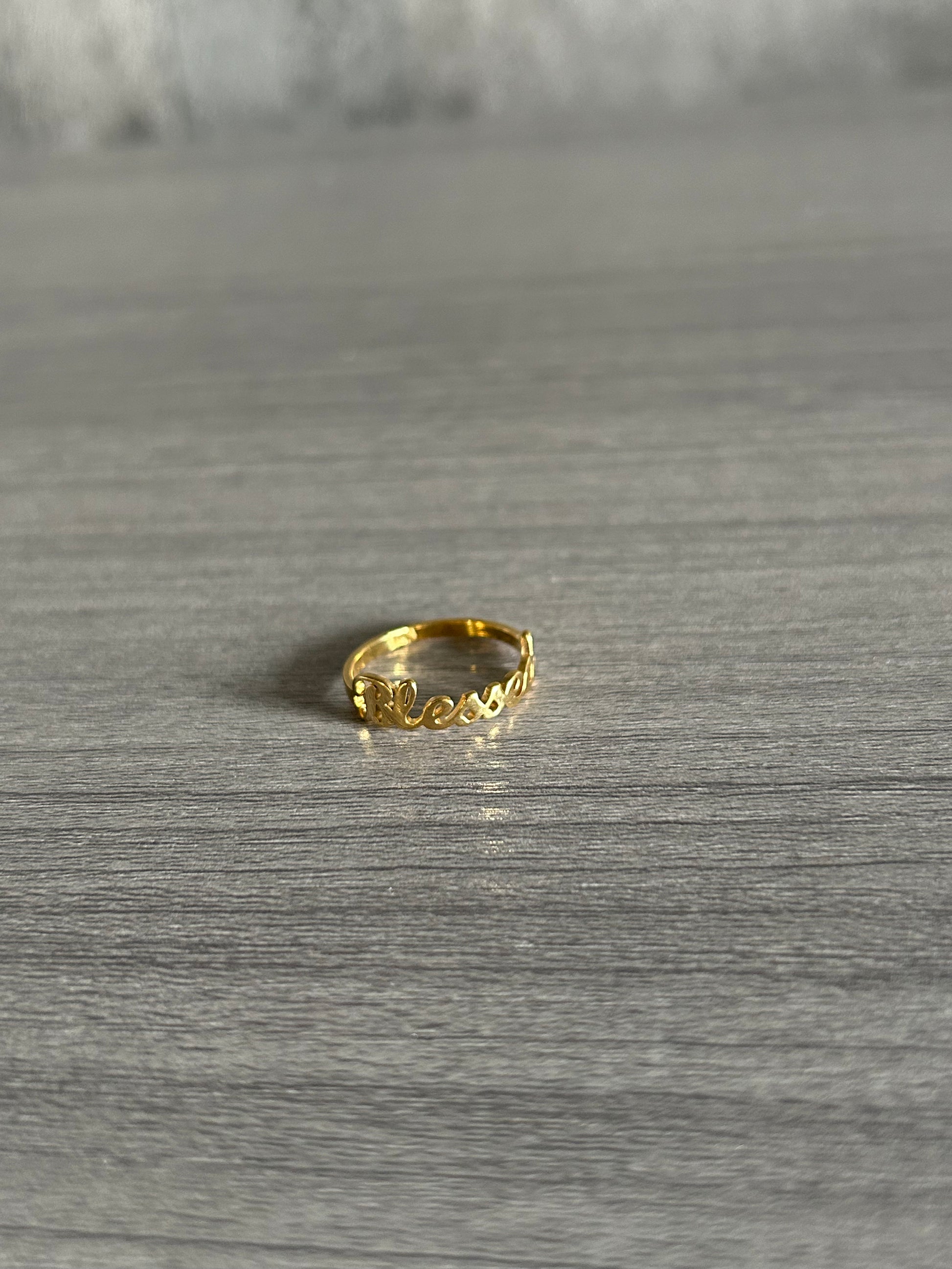 “Blessed” Ring🎃🎀
